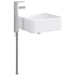 vidaXL Umývadlo do kúpeľne Chróm 49 x 37 x 14 cm Kov – Obrázok 6