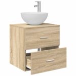 vidaXL Nástenná umývadlová skrinka Dub sonoma 49,5 x 41 x 64,5 cm – Obrázok 2