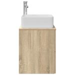 vidaXL Nástenná umývadlová skrinka Dub sonoma 53 x 34,5 x 63 cm – Obrázok 4
