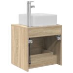 vidaXL Nástenná umývadlová skrinka Dub sonoma 53 x 34,5 x 63 cm – Obrázok 5