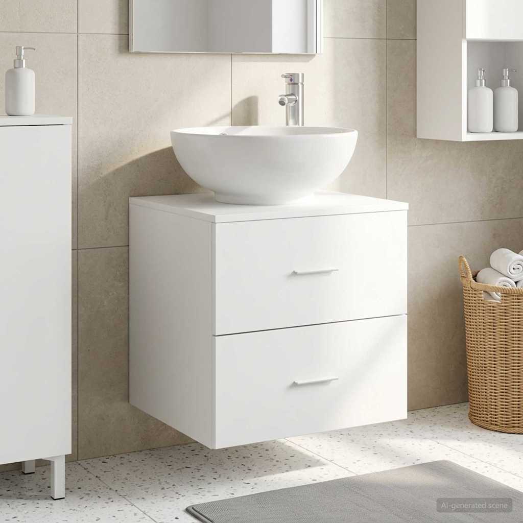 890302_1.jpg vidaXL Nástenná umývadlová skrinka Biela 49,5 x 44,5 x 66,5 cm – Obrázok 1