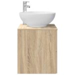 vidaXL Nástenná umývadlová skrinka Dub sonoma 49,5 x 44,5 x 66,5 cm – Obrázok 4