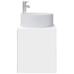 vidaXL Nástenná umývadlová skrinka Biela 49,5 x 44,5 x 65,5 cm – Obrázok 4