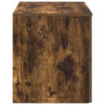 vidaXL Nástenná kúpeľňová skrinka Dymový dub 62,5 x 44,5 x 50 cm – Obrázok 4