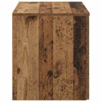 vidaXL Nástenná kúpeľňová skrinka Staré drevo 62,5 x 44,5 x 50 cm – Obrázok 4