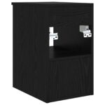 vidaXL Kúpeľňová skriňa medzi Čierny dub 30 x 35 x 50 cm – Obrázok 6