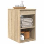 vidaXL Kúpeľňová skriňa medzi Dub sonoma 30 x 35 x 50 cm – Obrázok 3