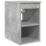 vidaXL Kúpeľňová skriňa medzi Betónovo sivá 30 x 35 x 50 cm – Obrázok 2