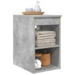 vidaXL Kúpeľňová skriňa medzi Betónovo sivá 30 x 35 x 50 cm – Obrázok 3