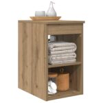 vidaXL Kúpeľňová skriňa medzi Dub artisan 30 x 44,5 x 50 cm – Obrázok 3
