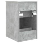 vidaXL Kúpeľňová skriňa medzi Betónovo sivá 30 x 35 x 50 cm – Obrázok 5