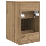 vidaXL Kúpeľňová skriňa medzi Dub artisan 30 x 35 x 50 cm – Obrázok 5