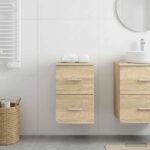 vidaXL Kúpeľňová skriňa medzi Dub sonoma 30 x 41 x 50 cm – Obrázok 3