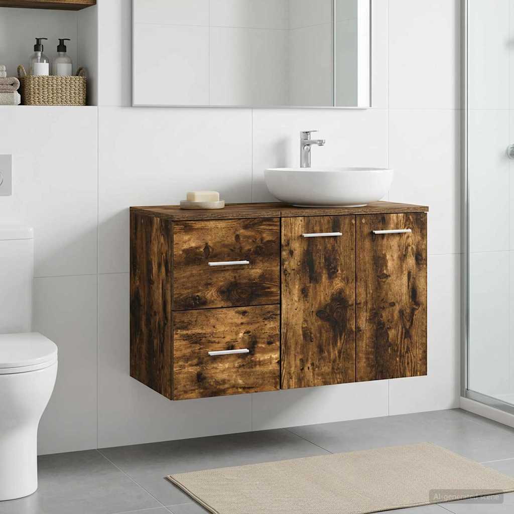 890370_1.jpg vidaXL Kúpeľňová skriňa medzi Dymový dub 30 x 41 x 50 cm – Obrázok 1