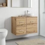 vidaXL Kúpeľňová skriňa medzi Staré drevo 30 x 41 x 50 cm – Obrázok 3