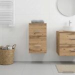 vidaXL Kúpeľňová skriňa medzi Staré drevo 30 x 44,5 x 50 cm – Obrázok 3
