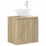vidaXL Nástenná umývadlová skrinka Dub sonoma 49,5 x 41 x 64,5 cm – Obrázok 2