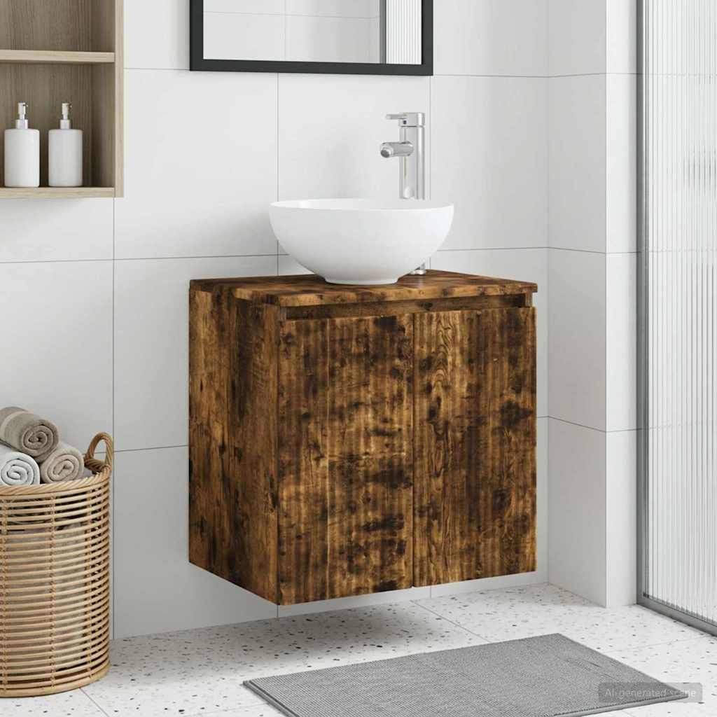 890397_1.jpg vidaXL Nástenná umývadlová skrinka Dymový dub 49,5 x 41 x 64,5 cm – Obrázok 1