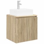 vidaXL Nástenná umývadlová skrinka Dub sonoma 49,5 x 41 x 62,5 cm – Obrázok 2