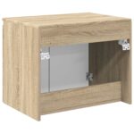 vidaXL Závesná kúpeľňová skriňa Dub sonoma 62,5 x 44,5 x 50 cm – Obrázok 5