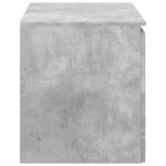 vidaXL Závesná kúpeľňová skriňa Betónovo sivá 62,5 x 44,5 x 50 cm – Obrázok 4