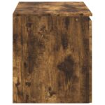 vidaXL Závesná kúpeľňová skriňa Dymový dub 62,5 x 44,5 x 50 cm – Obrázok 4