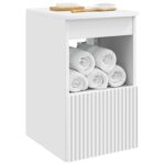 vidaXL Kúpeľňová skriňa Biela 30 x 35 x 50 cm Kompozitné drevo – Obrázok 3