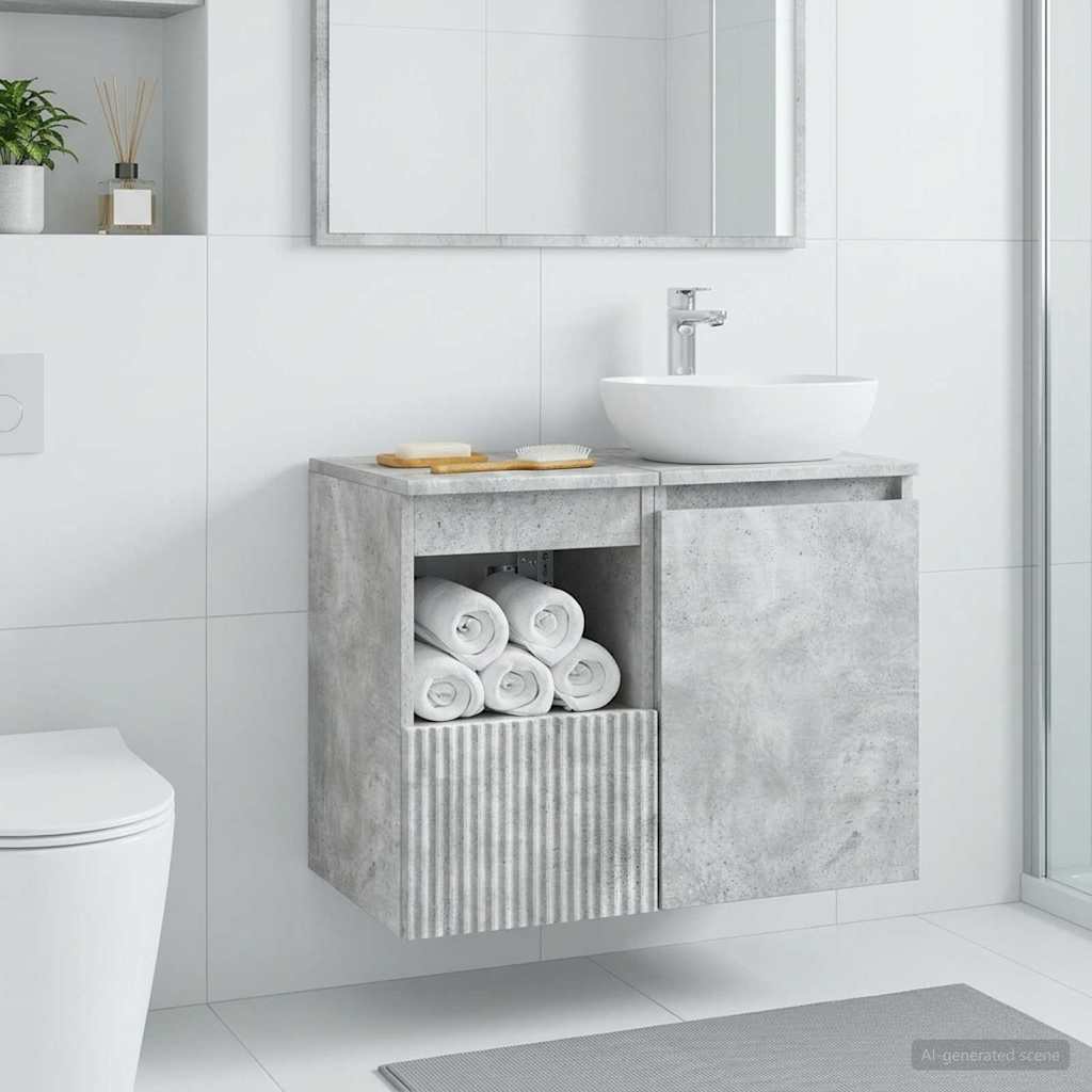 890485_1.jpg vidaXL Kúpeľňová skriňa Betónovo sivá 30 x 35 x 50 cm Kompozitné drevo – Obrázok 1