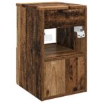 vidaXL Kúpeľňová skriňa Staré drevo 30 x 35 x 50 cm Kompozitné drevo – Obrázok 7