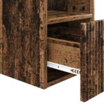 vidaXL Kúpeľňová skriňa Staré drevo 30 x 41 x 50 cm Kompozitné drevo – Obrázok 8
