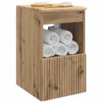 vidaXL Kúpeľňová skriňa Dub artisan 30 x 41 x 50 cm Kompozitné drevo – Obrázok 3
