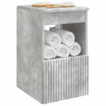 vidaXL Kúpeľňová skriňa Betónovo sivá 30 x 44,5 x 50 cm – Obrázok 3