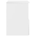 vidaXL Kúpeľňová skriňa Biela s vysokým leskom 30 x 44,5 x 50 cm – Obrázok 6