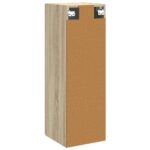 vidaXL Závesná kúpeľňová skriňa Dub sonoma 33 x 34,5 x 100 cm – Obrázok 4