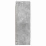 vidaXL Závesná kúpeľňová skriňa Betónovo sivá 33 x 34,5 x 100 cm – Obrázok 4