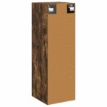 vidaXL Závesná kúpeľňová skriňa Dymový dub 33 x 34,5 x 100 cm – Obrázok 5