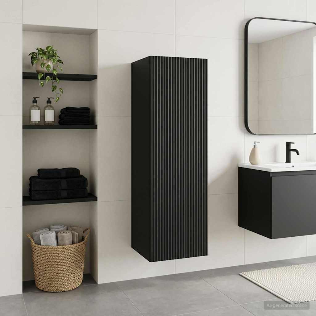 890533_1.jpg vidaXL Závesná kúpeľňová skriňa Čierna 33 x 34,5 x 60 cm – Obrázok 1