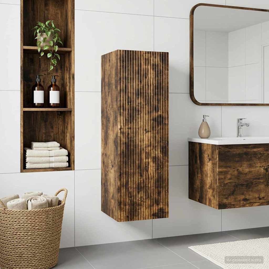 890537_1.jpg vidaXL Závesná kúpeľňová skriňa Dymový dub 33 x 34,5 x 60 cm – Obrázok 1
