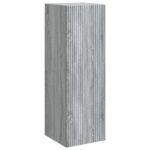 vidaXL Závesná kúpeľňová skriňa Sivý Sonoma 33 x 34,5 x 60 cm – Obrázok 2