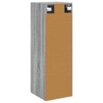 vidaXL Závesná kúpeľňová skriňa Sivý Sonoma 33 x 34,5 x 60 cm – Obrázok 5
