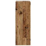 vidaXL Závesná kúpeľňová skriňa Staré drevo 33 x 34,5 x 60 cm – Obrázok 4