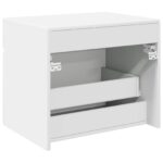 vidaXL Závesná kúpeľňová skriňa Biela 59 x 44,5 x 50 cm – Obrázok 5
