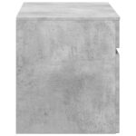 vidaXL Závesná kúpeľňová skriňa Betónovo sivá 59 x 44,5 x 50 cm – Obrázok 4