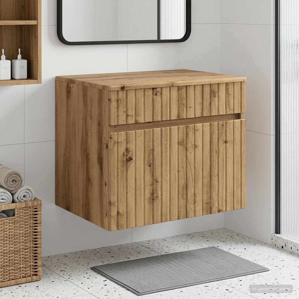 890641_1.jpg vidaXL Závesná kúpeľňová skriňa Dub artisan 59 x 44,5 x 50 cm – Obrázok 1