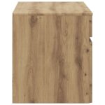 vidaXL Závesná kúpeľňová skriňa Dub artisan 59 x 44,5 x 50 cm – Obrázok 4