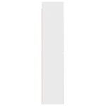 vidaXL Závesná kúpeľňová skriňa Biela 33 x 34,5 x 160 cm – Obrázok 4