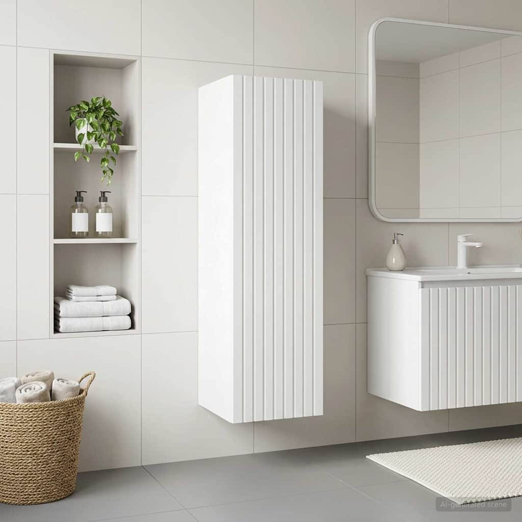 890652_1.jpg vidaXL Závesná kúpeľňová skriňa Biela 33 x 34,5 x 100 cm – Obrázok 1