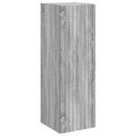 vidaXL Závesná kúpeľňová skriňa Sivý Sonoma 33 x 34,5 x 100 cm – Obrázok 2