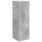 vidaXL Závesná kúpeľňová skriňa Betónovo sivá 33 x 34,5 x 60 cm – Obrázok 2