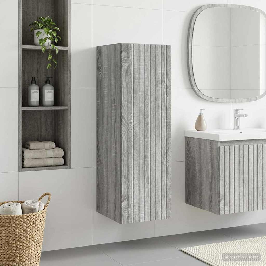 890668_1.jpg vidaXL Závesná kúpeľňová skriňa Sivý Sonoma 33 x 34,5 x 60 cm – Obrázok 1